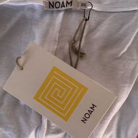 Noam Tawny Bodysuit Vintage White Off Shoulder - Picture 11 of 11